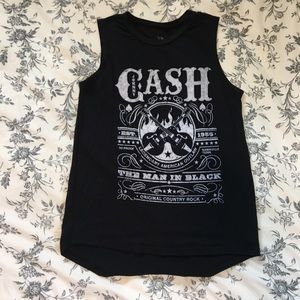 Johnny Cash muscle tee